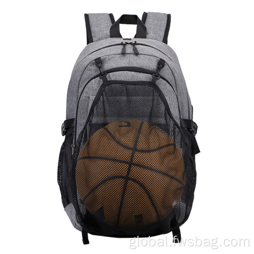 Basketball Bag Backpack Sports Bag with Basketball Net Charging Port Manufactory
